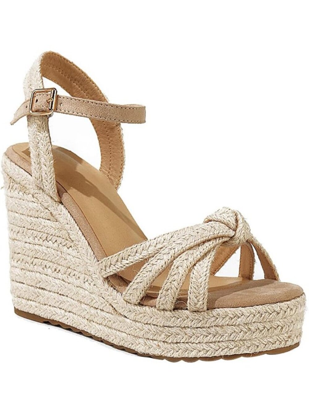 Stylish Open Toe Wedge Heels Sandals for Women - Platform Espadrilles Footwear